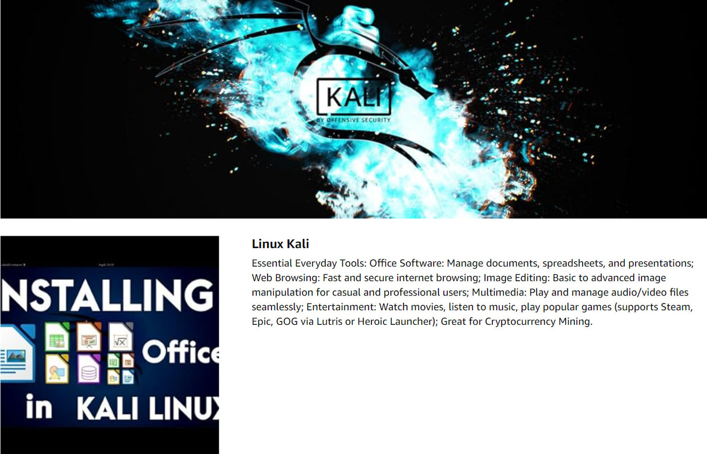 Linux Kali OS Bootable Live USB