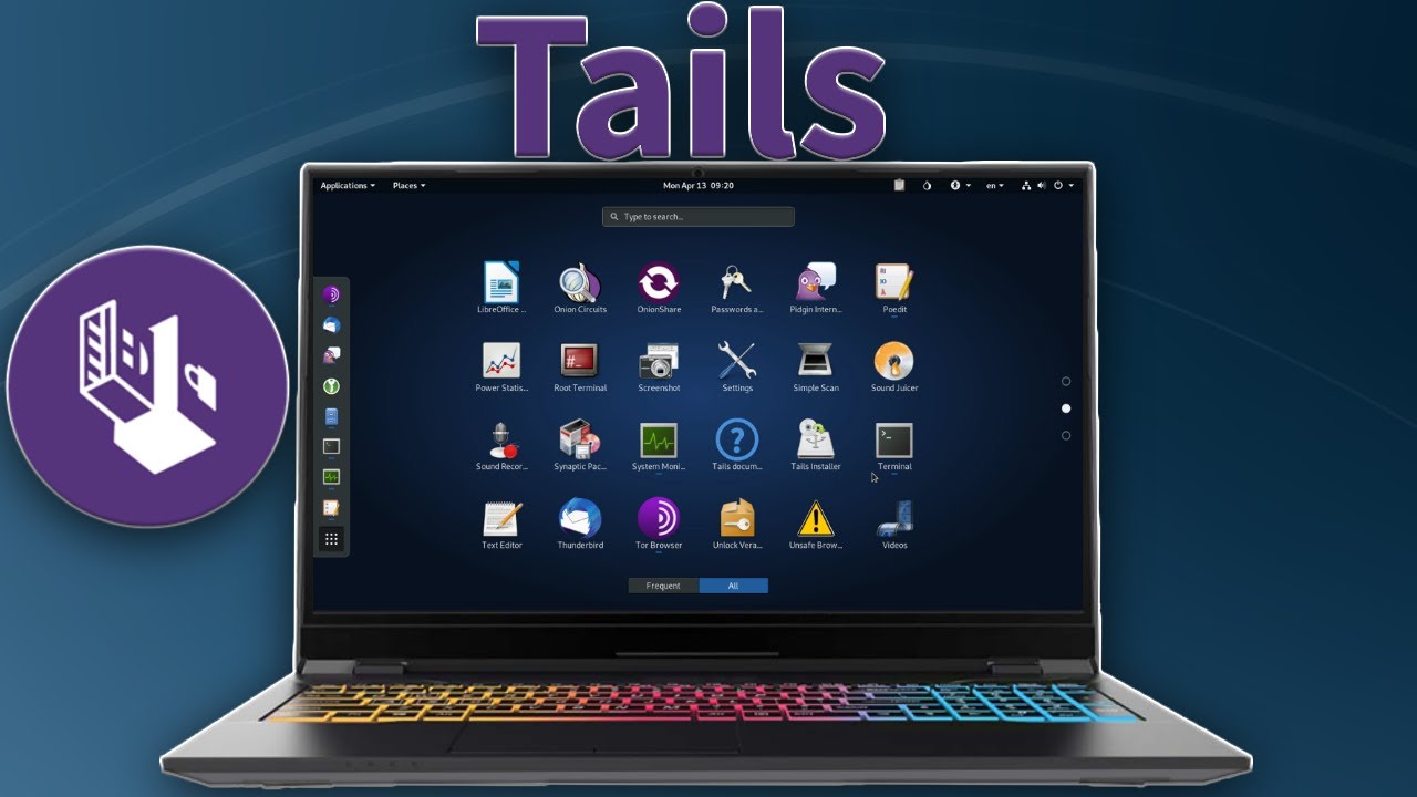 Linux Tails OS Bootable Live USB